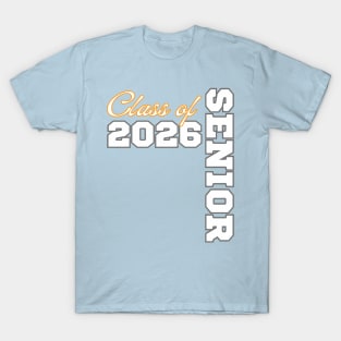 Class of 2026 Senior 26 Shirt High School Graduation Party T-Shirt